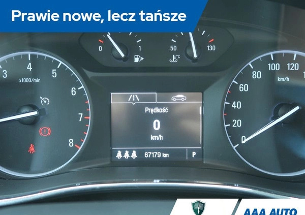 Opel Mokka cena 68000 przebieg: 67175, rok produkcji 2017 z Zawadzkie małe 254